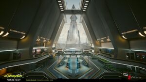 NCX Spaceport 03 Martin Kocisek CP2077.jpg