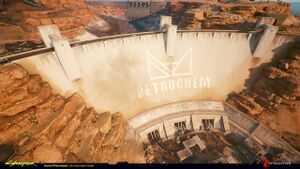 The Badlands Dam View 02 Kamil Piotrowski CP2077.jpg