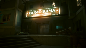 The Badlands Dam Gun-O-Rama 01 CP2077.png