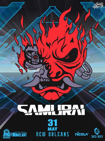 File:CP2077 Samurai Poster1.jpg