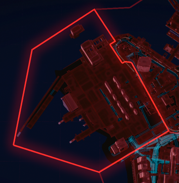 File:CP2077 Watson Arasaka Waterfront Map.png