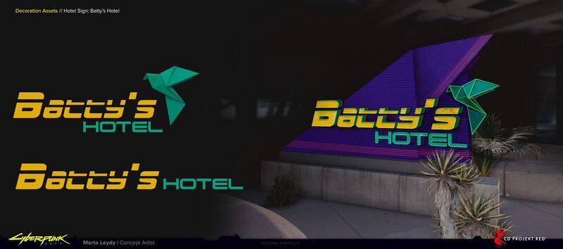 File:Batty's Hotel logo and stand.jpg