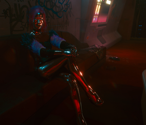 Lizzy in the Cyberpunk 2077 — 2077 in Style trailer..png