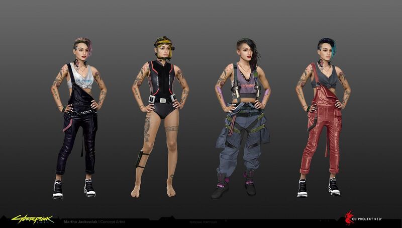 File:Judy Alvarez concept art variations.jpg
