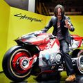 Keanu Reeves on a lifesize Yaiba