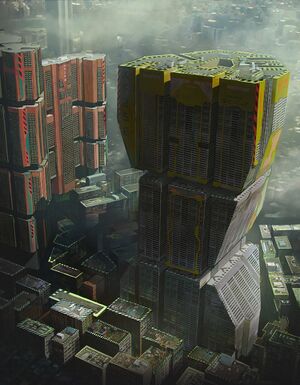 Megabuilding Concept Art CP2077.jpg