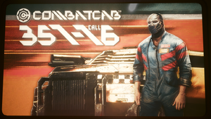 Combat Cab Advertisement CP2077.png